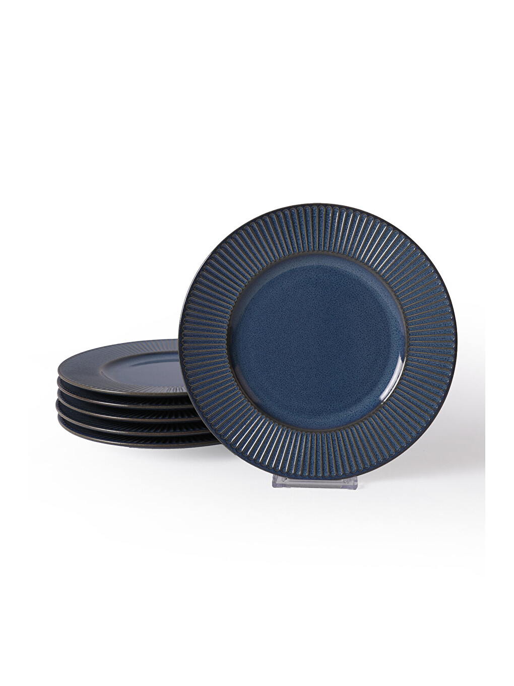 Lacivert Lapis Myra Pasta Tabağı 22 Cm 6 Adet-5