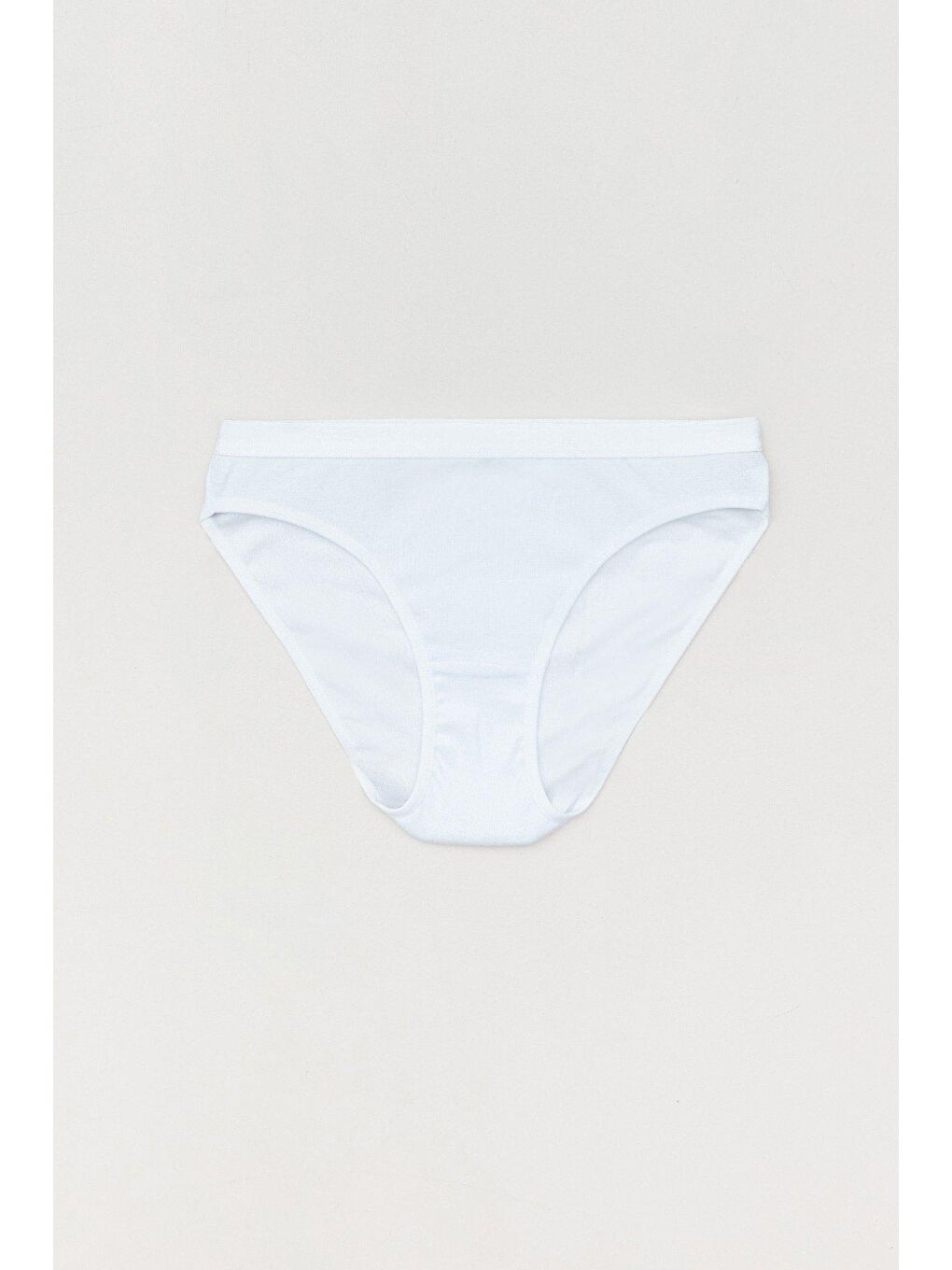 Beyaz Yazılı Yüksek Bel Külot