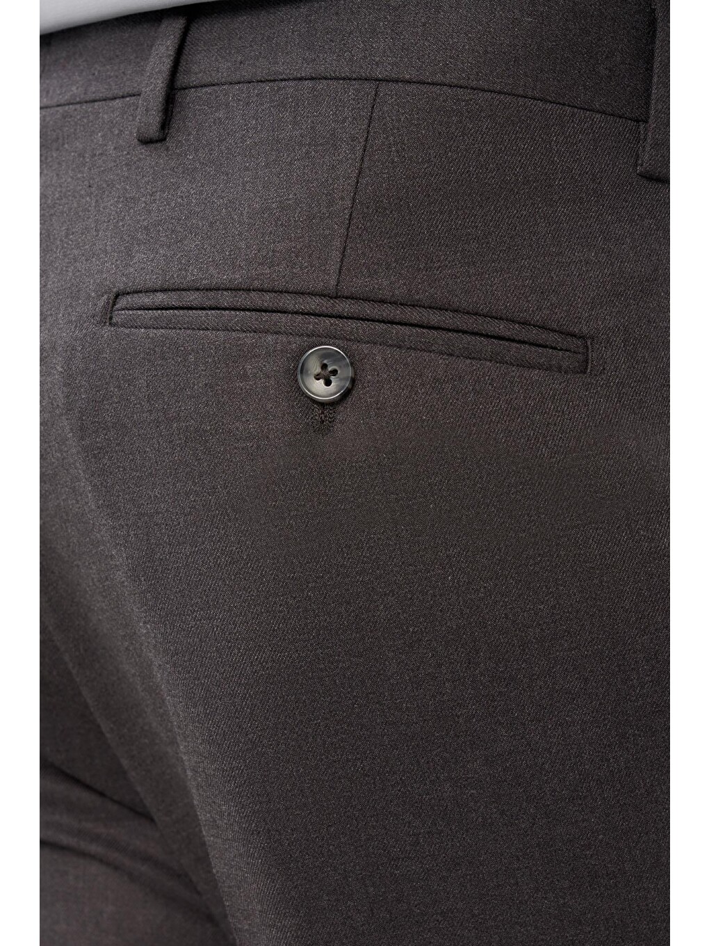 Antrasit Esnek Yandan Cepli Comfort Fit Classic Erkek Pantolon 1003245207-4