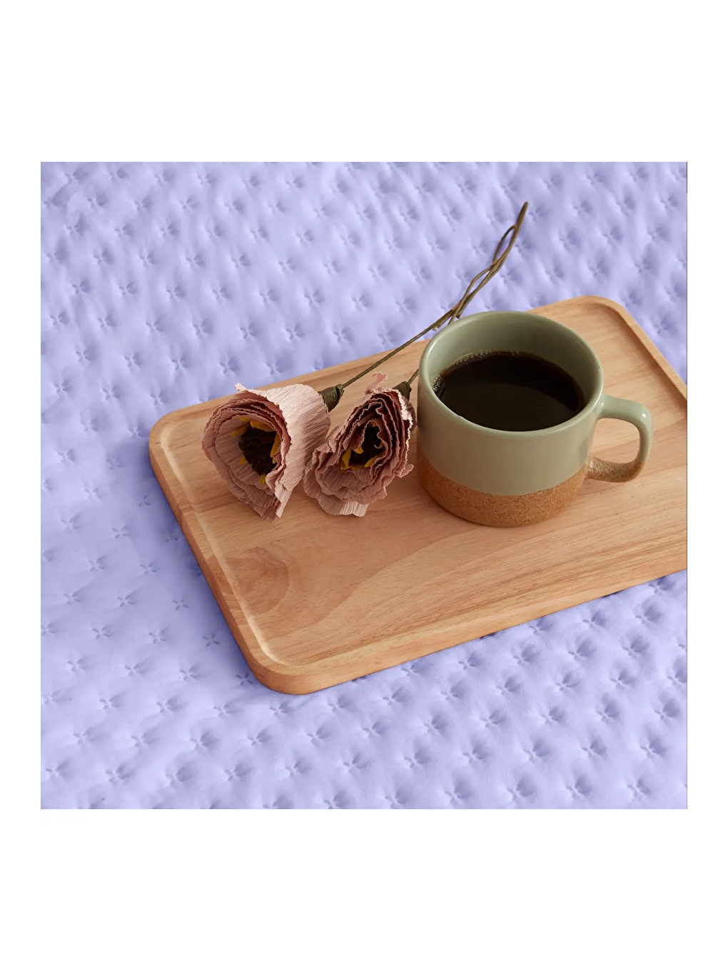 Gri Bedspreado Yatak Örtüsü Çift Kişilik 200x220-1