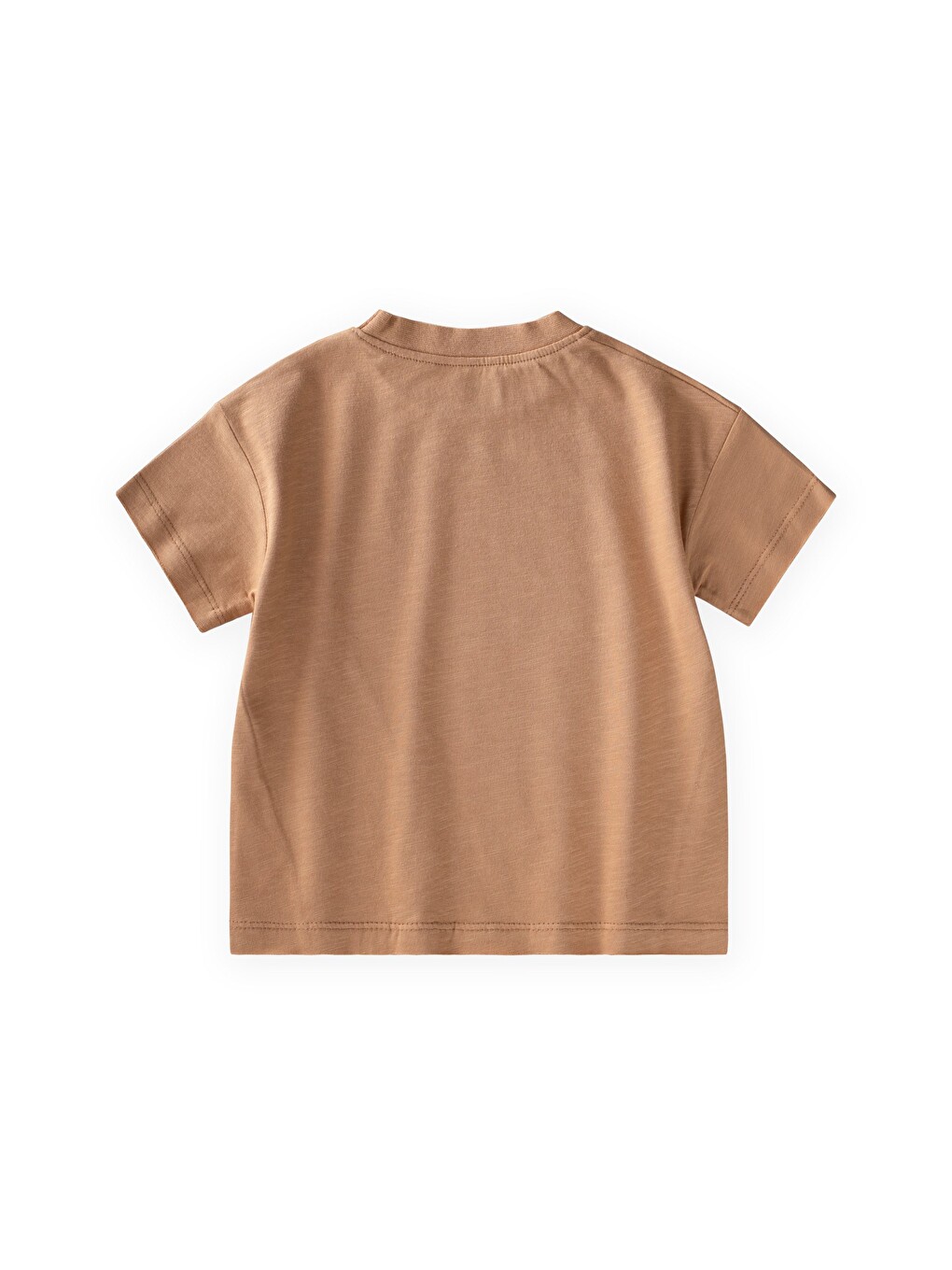 Kahverengi T-shirt 1-8 Yaş Camel-1
