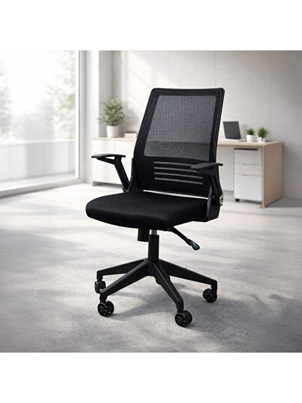 Konfor Çalışma Sandalyesi - Siyah -105x56x58,5 cm