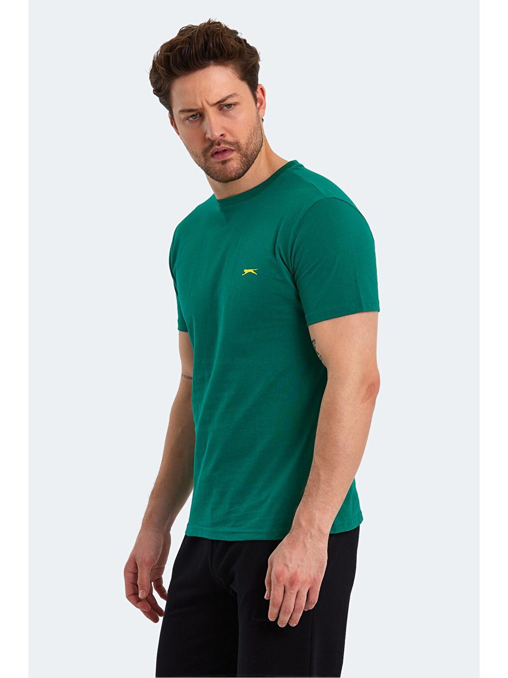 SLAZENGER Yeşil POLL Erkek Kısa Kol T-Shirt Yeşil - 3