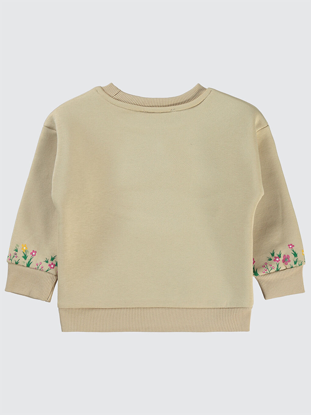 Girls Kız Çocuk Sweatshirt 2-5 Yaş Bej-2