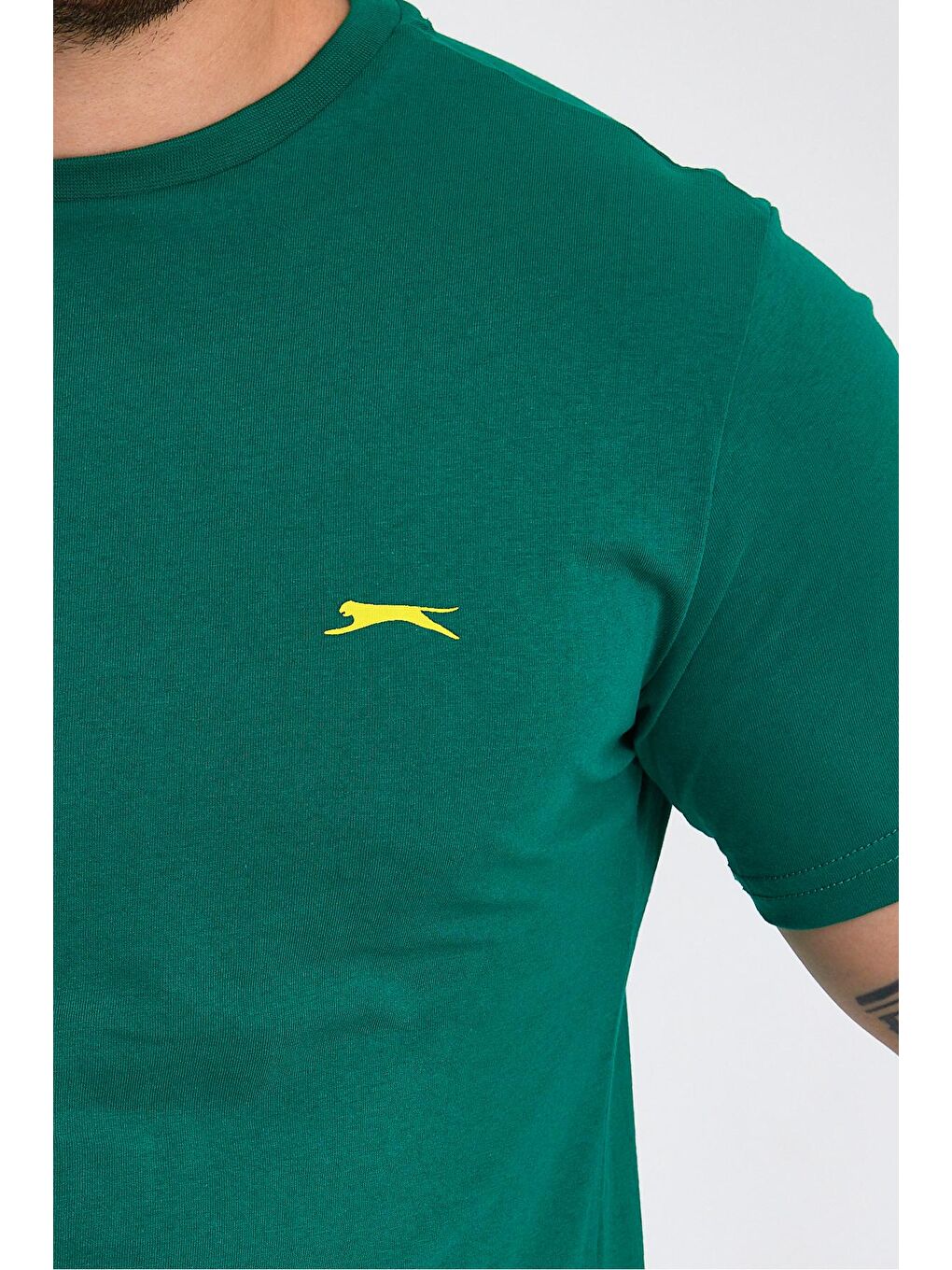 SLAZENGER Yeşil POLL Erkek Kısa Kol T-Shirt Yeşil - 4