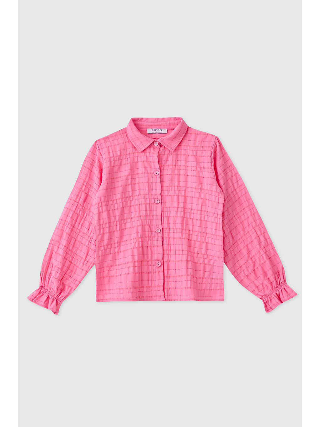 Kız Çocuk Pembe Gömlek
