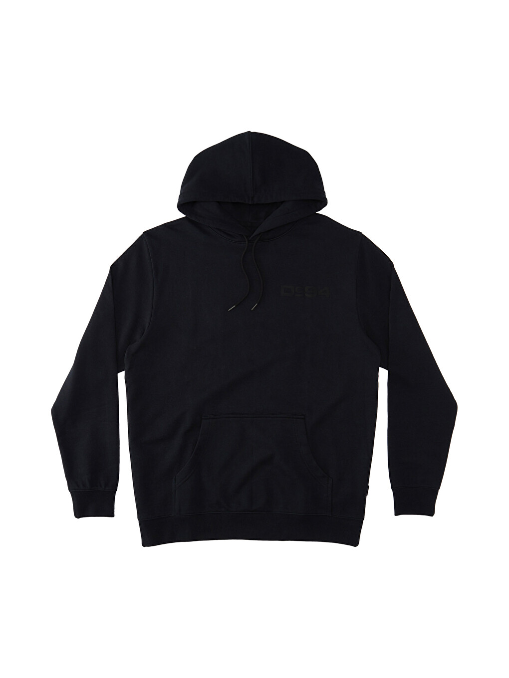 Siyah Erkek Uzun Kollu Kapüşonlu Sweatshirt