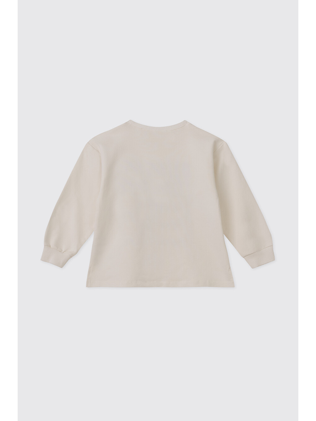 Kız Bebek Ekrulıla Sweatshirt-1