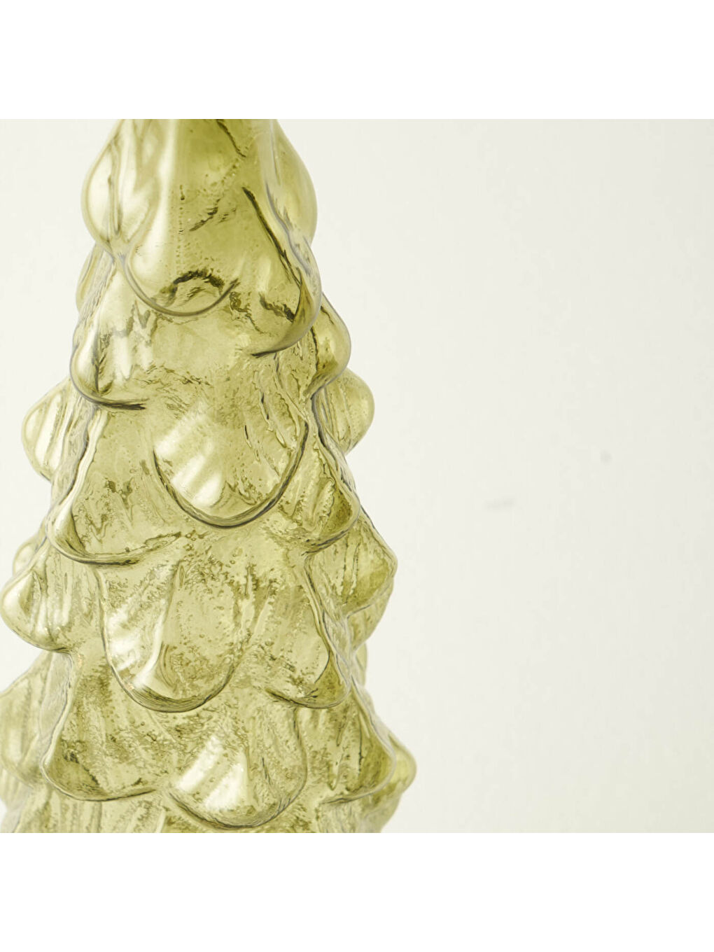 Pine Tree Yılbaşı Dekoratif Obje Yeşil (10x10x35 cm)-1