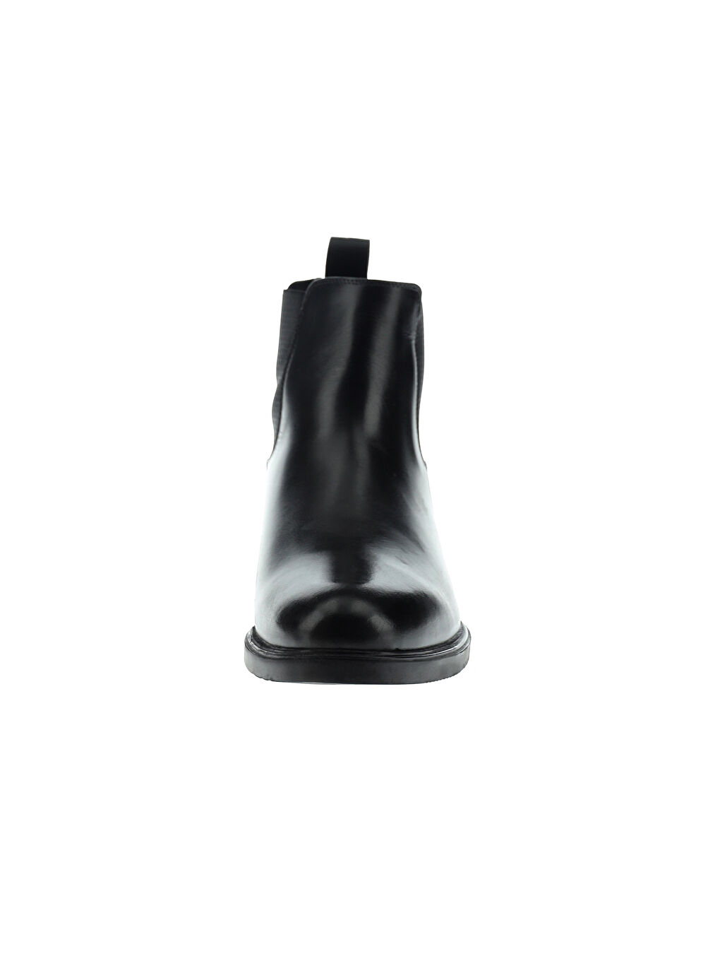 Siyah Deri Chelsea Bot-2