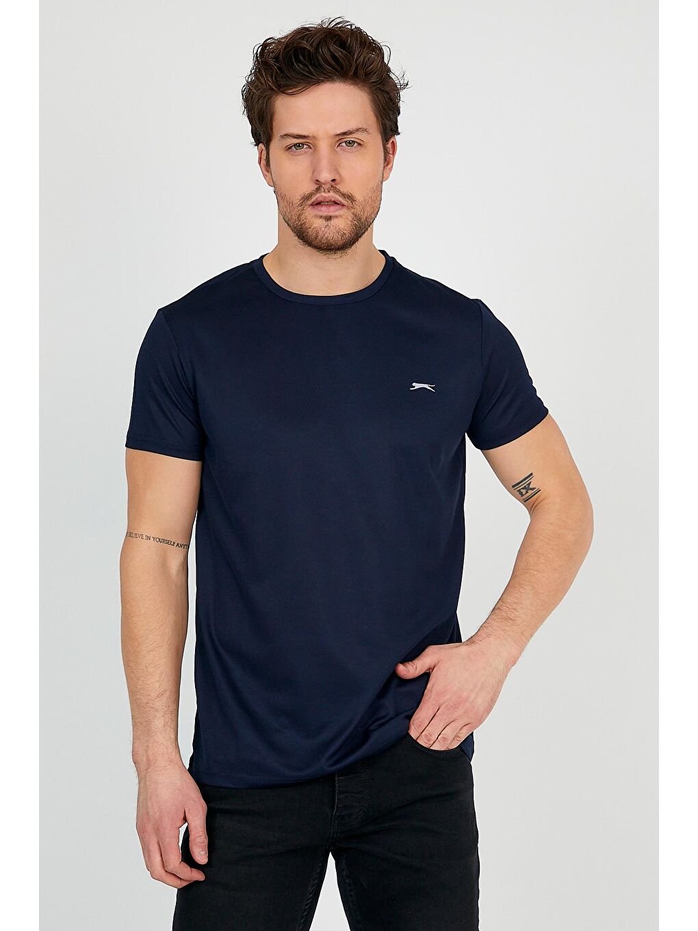 SLAZENGER Lacivert REPUBLIC Erkek T-Shirt Lacivert - 3