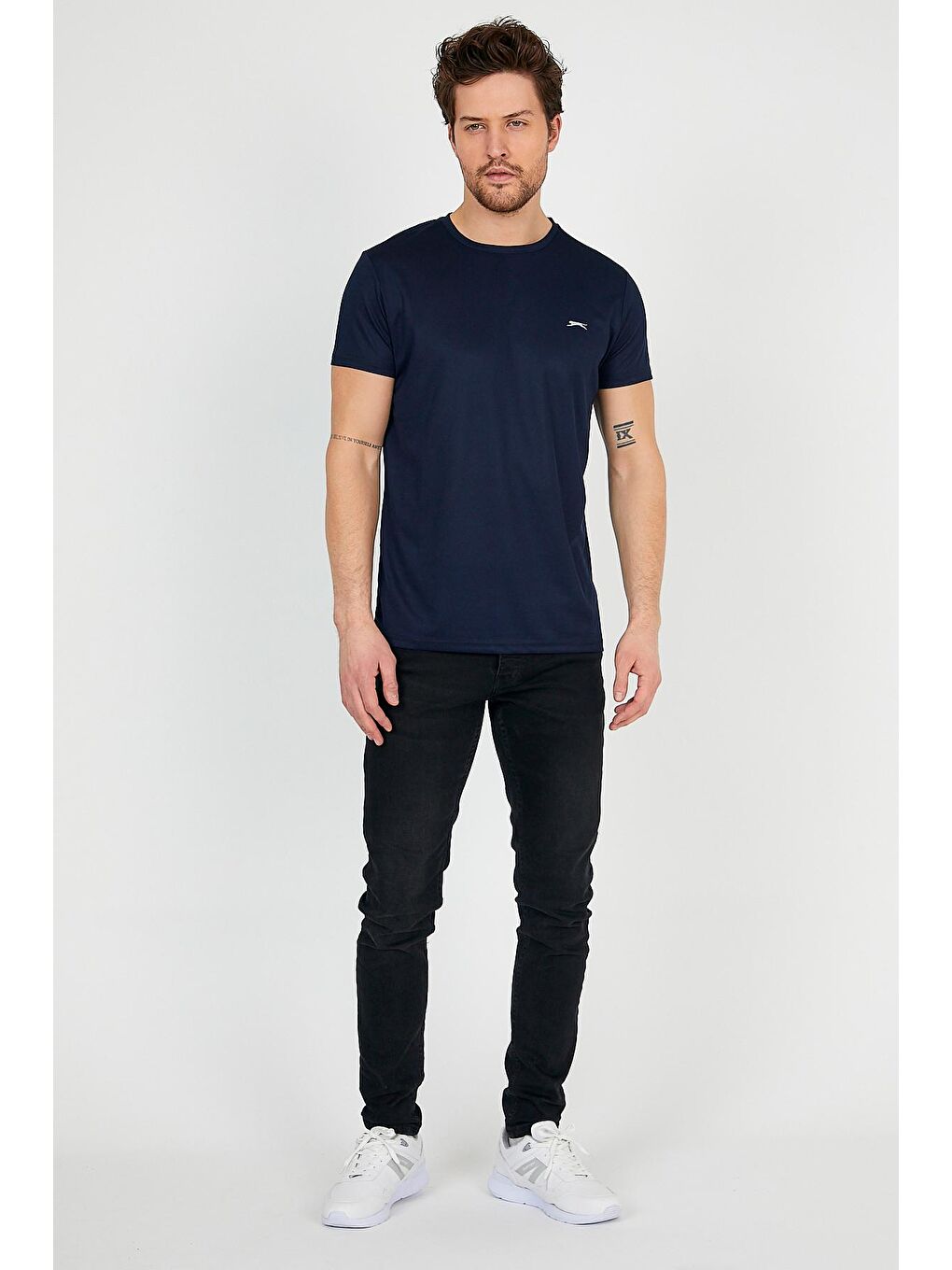 SLAZENGER Lacivert REPUBLIC Erkek T-Shirt Lacivert - 4