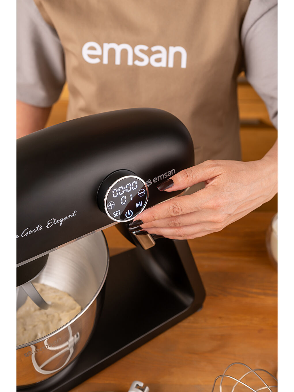 Bella Gusto Elegant Stand Mikser Siyah-5