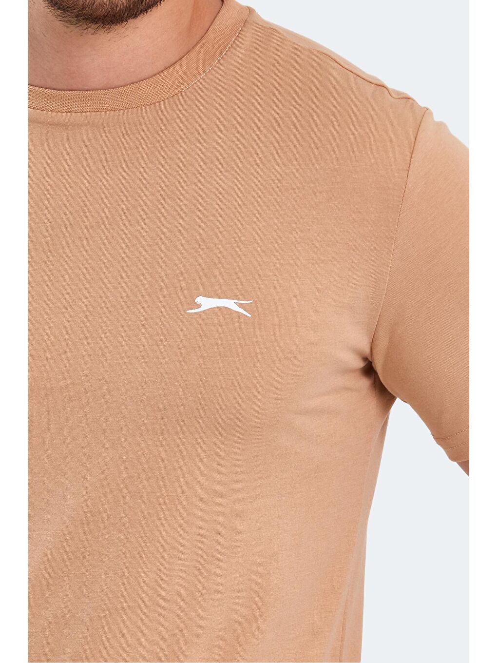 SLAZENGER Bej POLL Erkek Kısa Kol T-Shirt Bej - 4