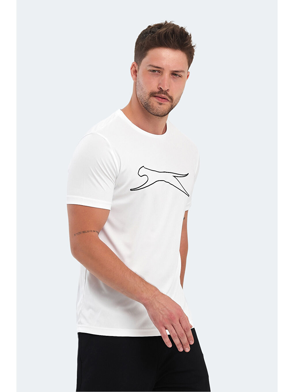 Erkek Tişört Beyaz-4