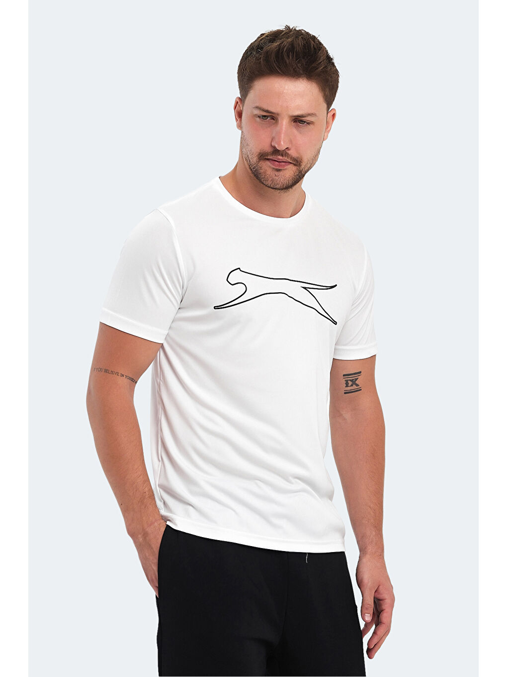 Erkek Tişört Beyaz-5