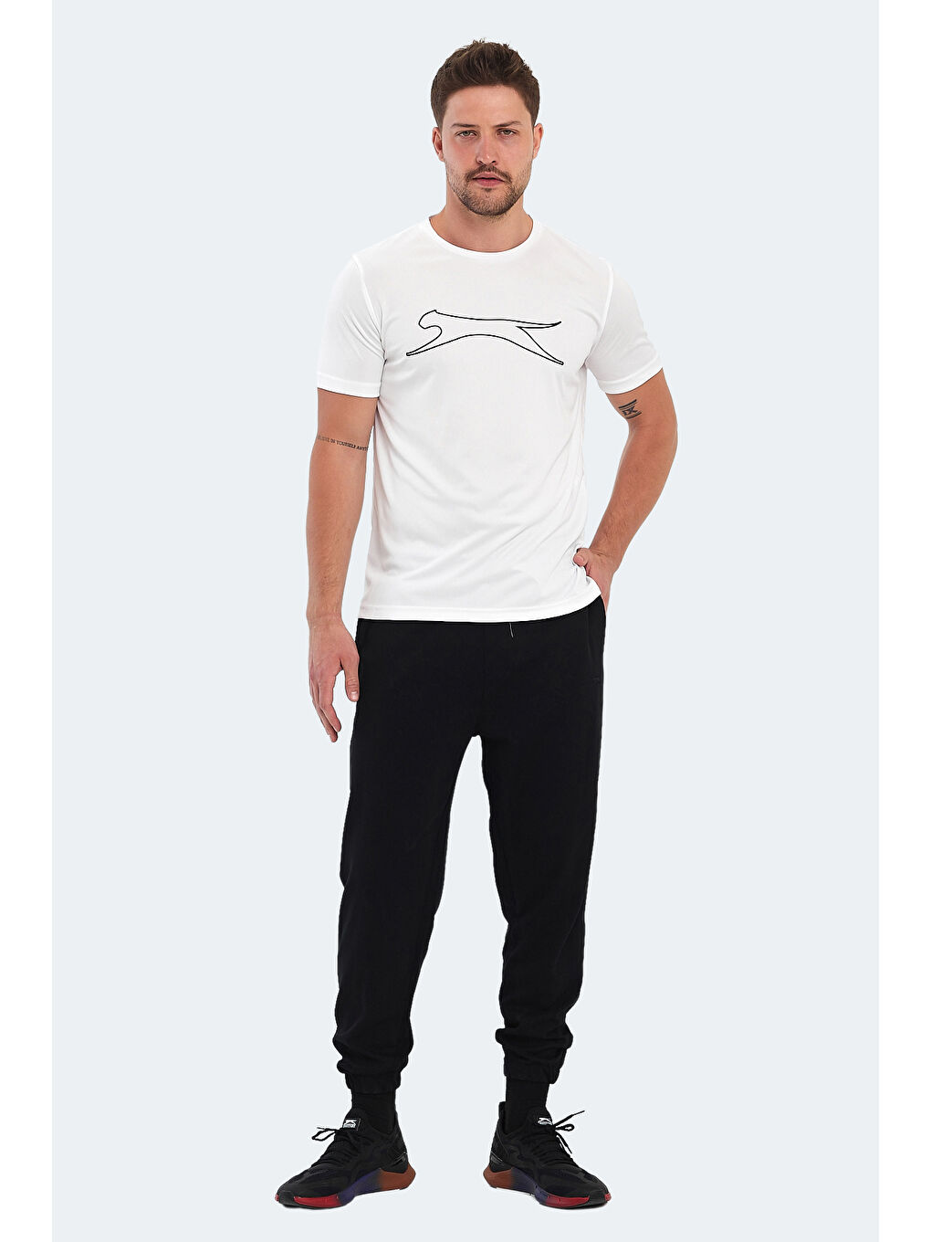 Erkek Tişört Beyaz-6