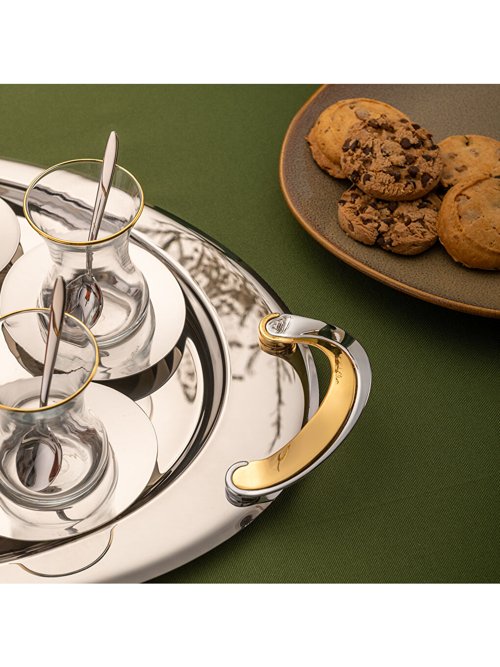 Gri Abbie 19 Parça Çay Seti-8