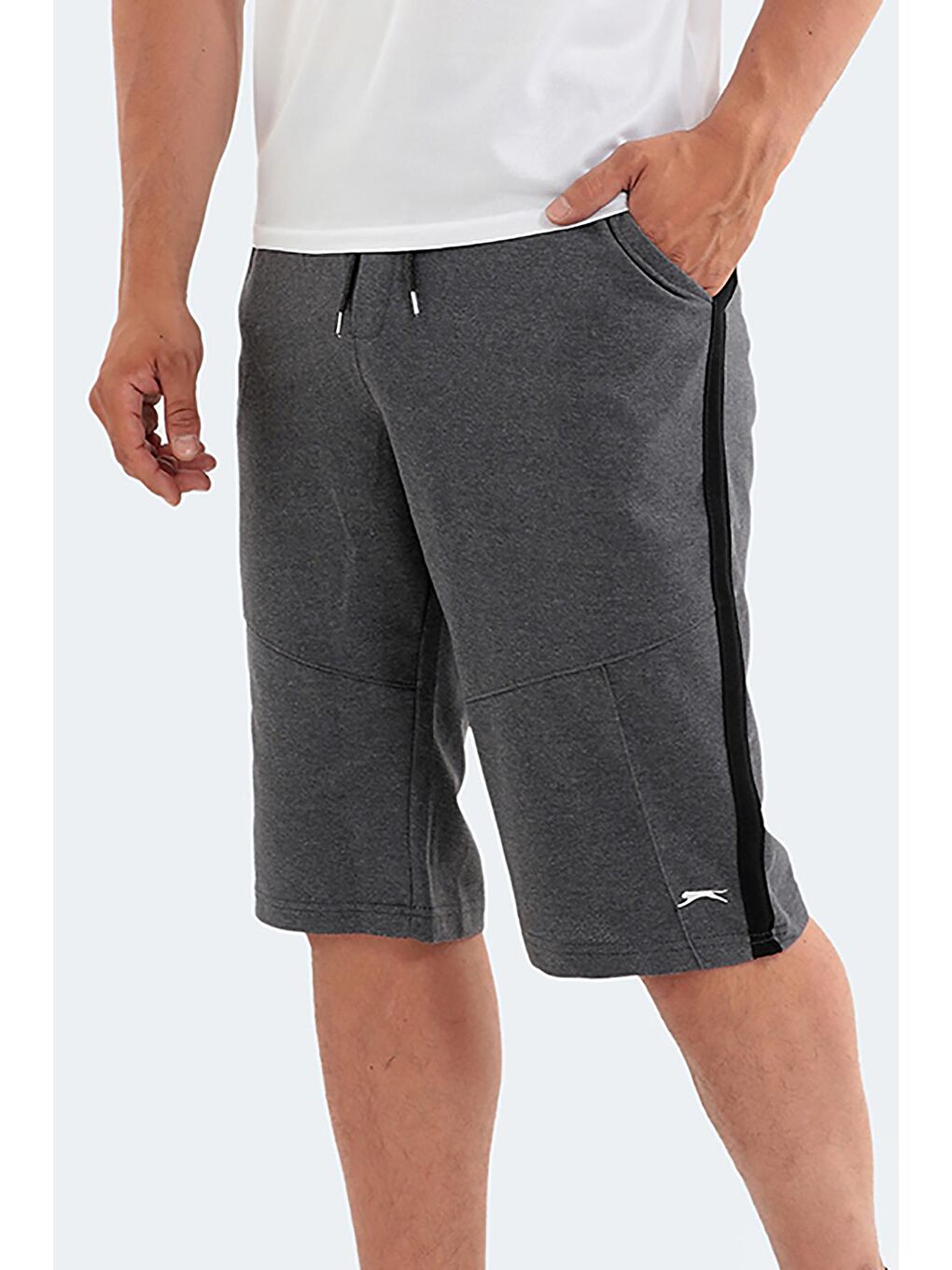 POLONA I Erkek Şort Açık Gri