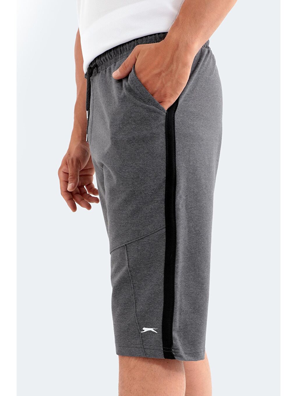 POLONA I Erkek Şort Açık Gri-1