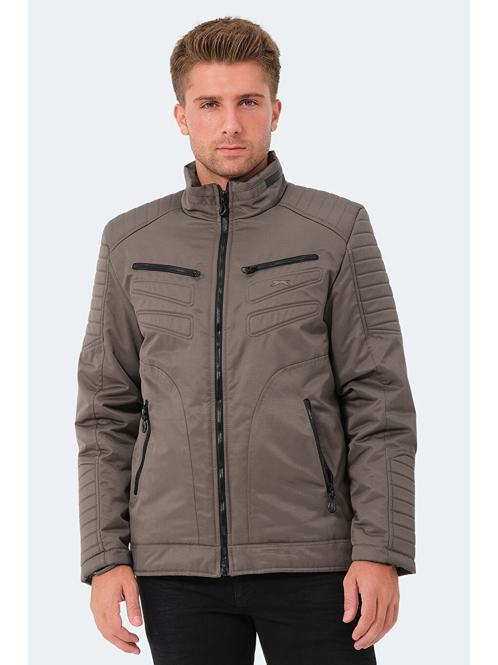 GALIT Erkek  Kaban Koyu Gri-2