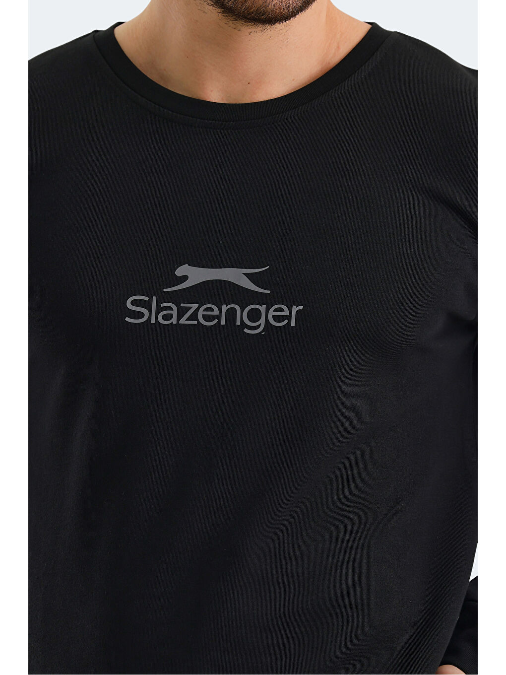 ORTWIN Erkek Siyah Sweatshirt-2