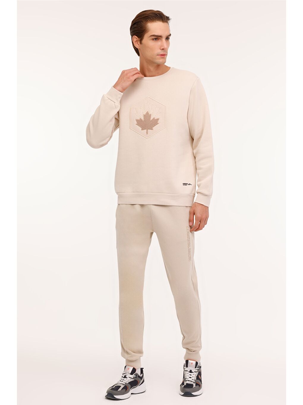 Gri ML GRASS 22URB2045 4PR Taş Rengi Erkek Eşofman Altı-2