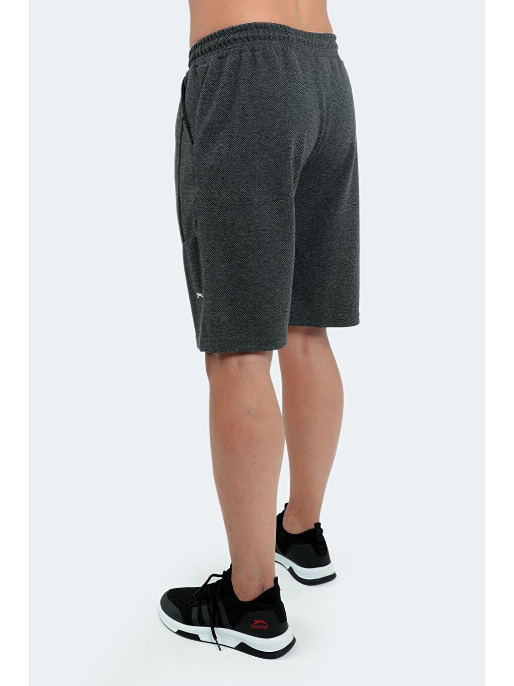 PLUTO Erkek Şort Koyu Gri-3