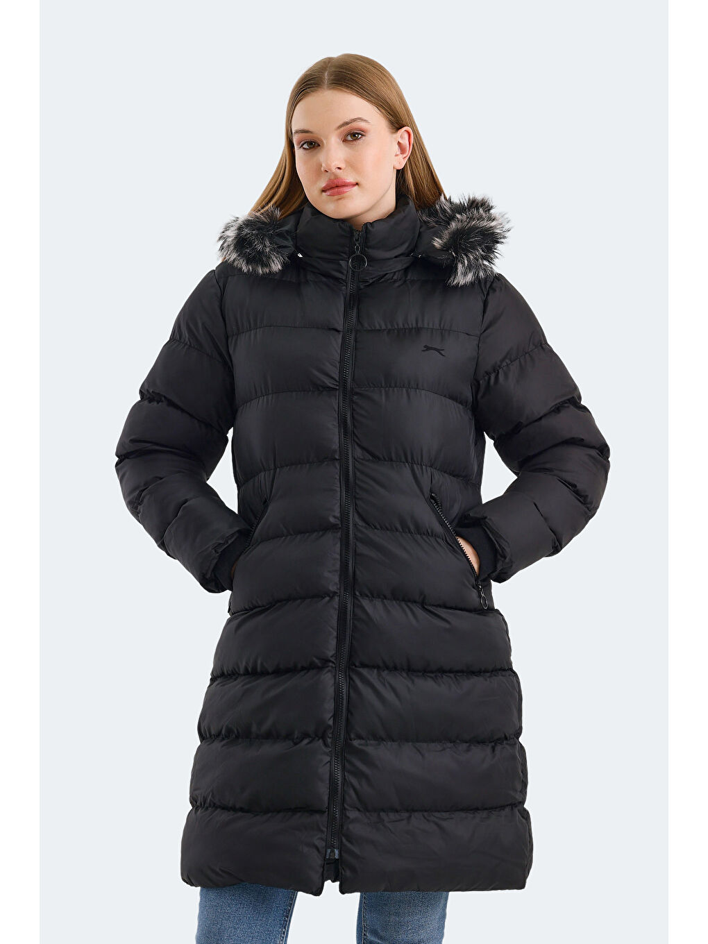 GARLIC Kadın Mont Kaban Siyah-2