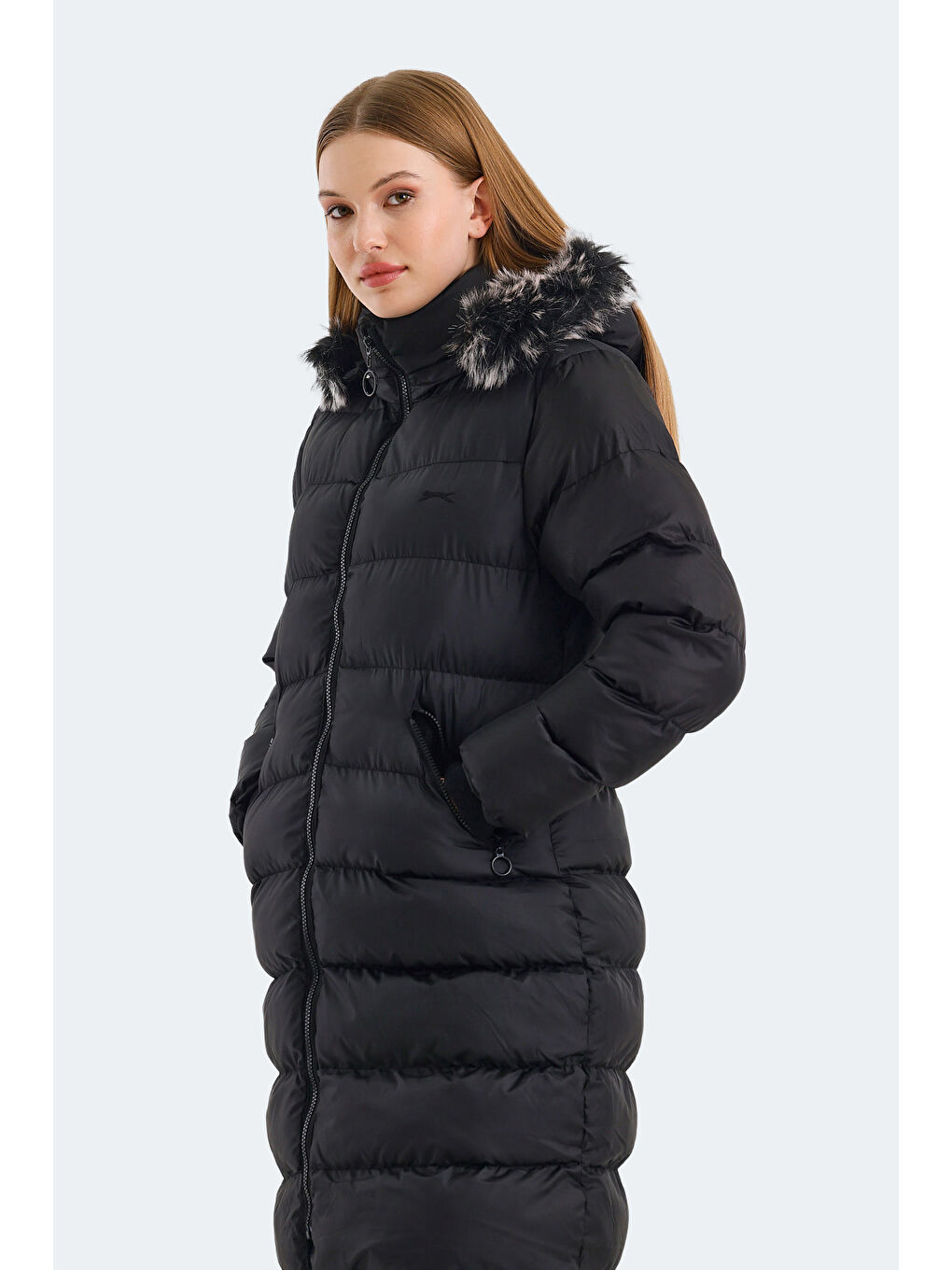 GARLIC Kadın Mont Kaban Siyah-5