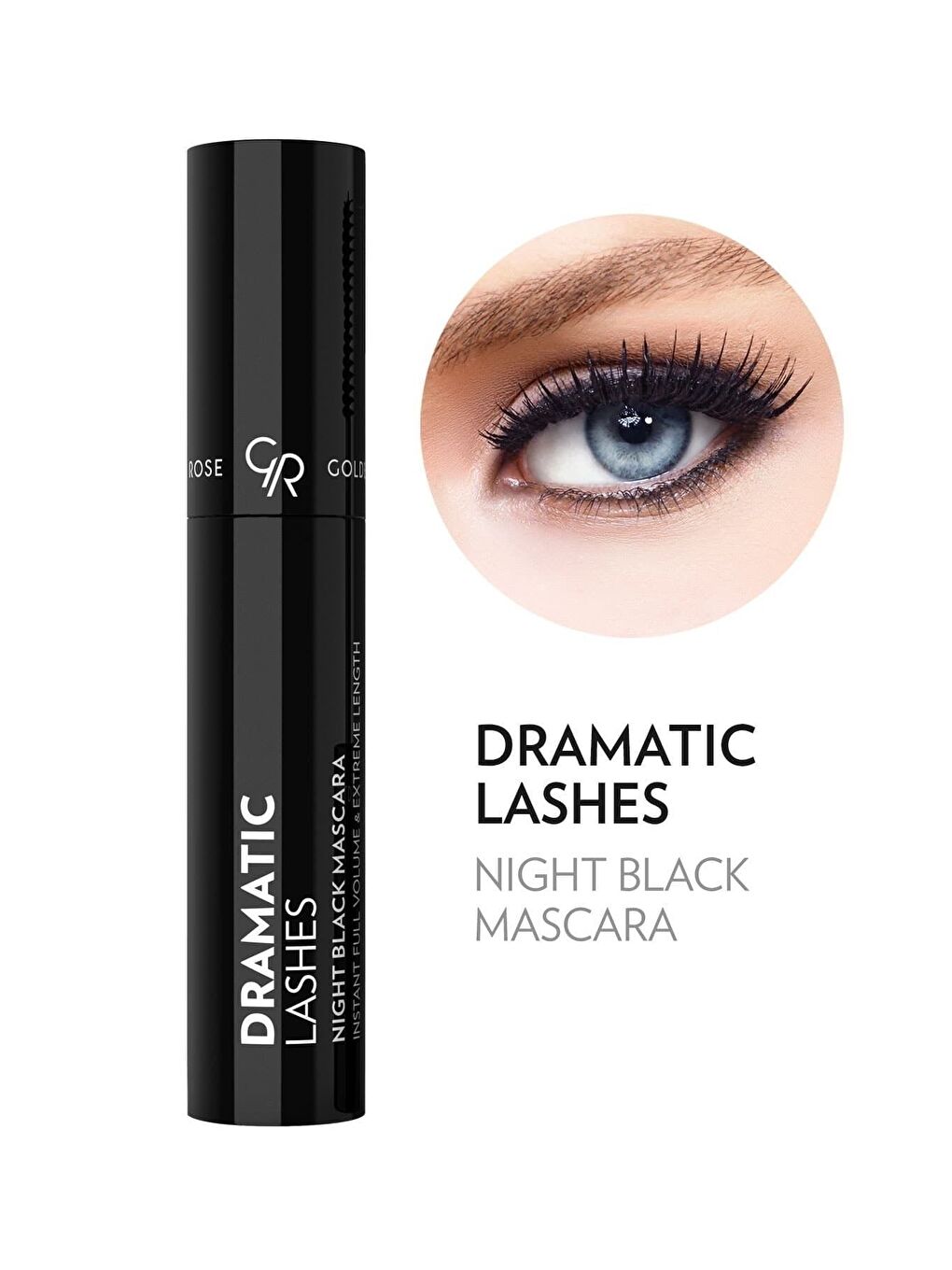 Dramatic Lashes Night Black Mascara - Hacim Veren Maskara-5