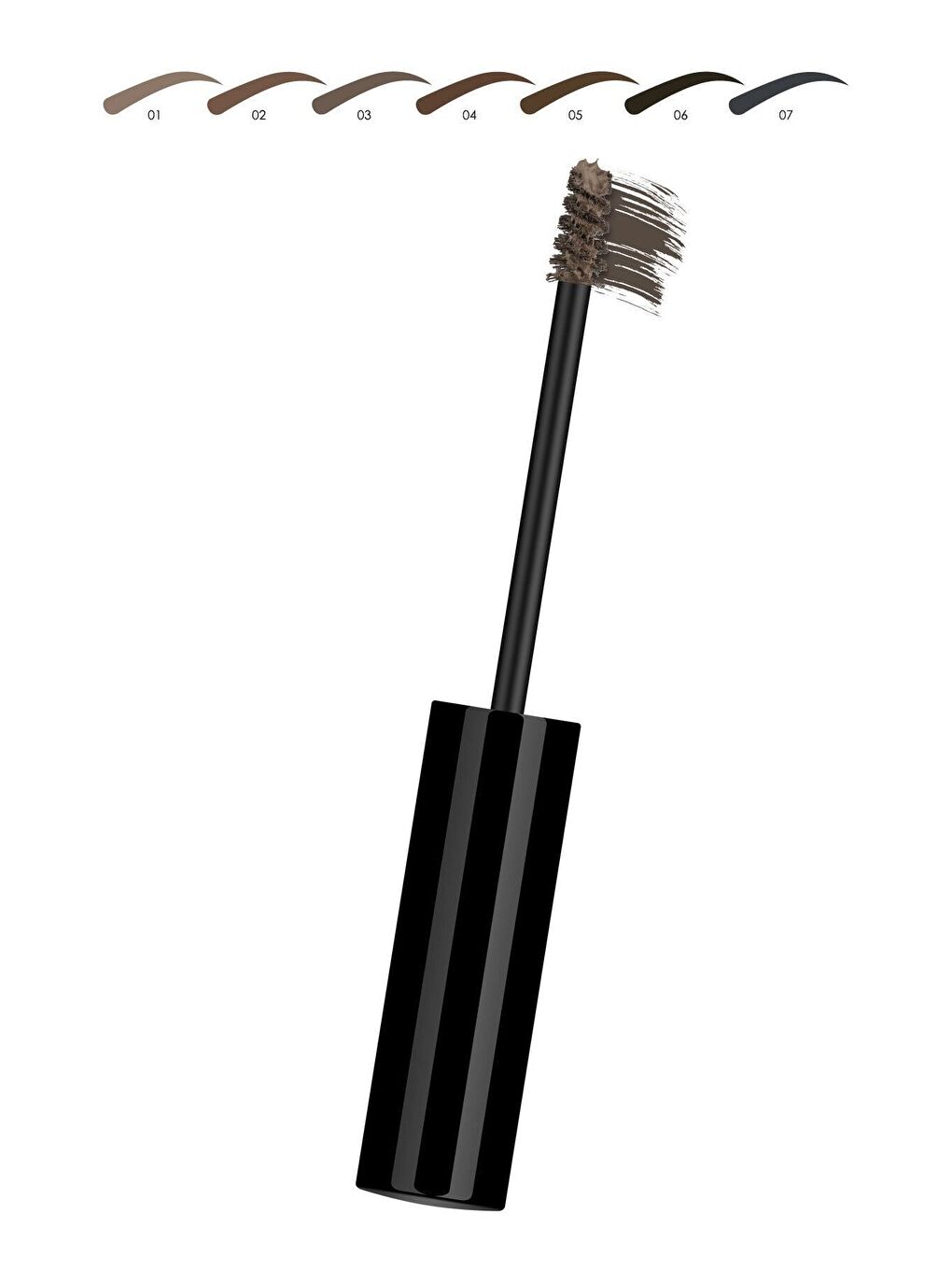 Brow Color Tinted Eyebrow Mascara No: 07 Black Brown - Kaş Maskarası-5