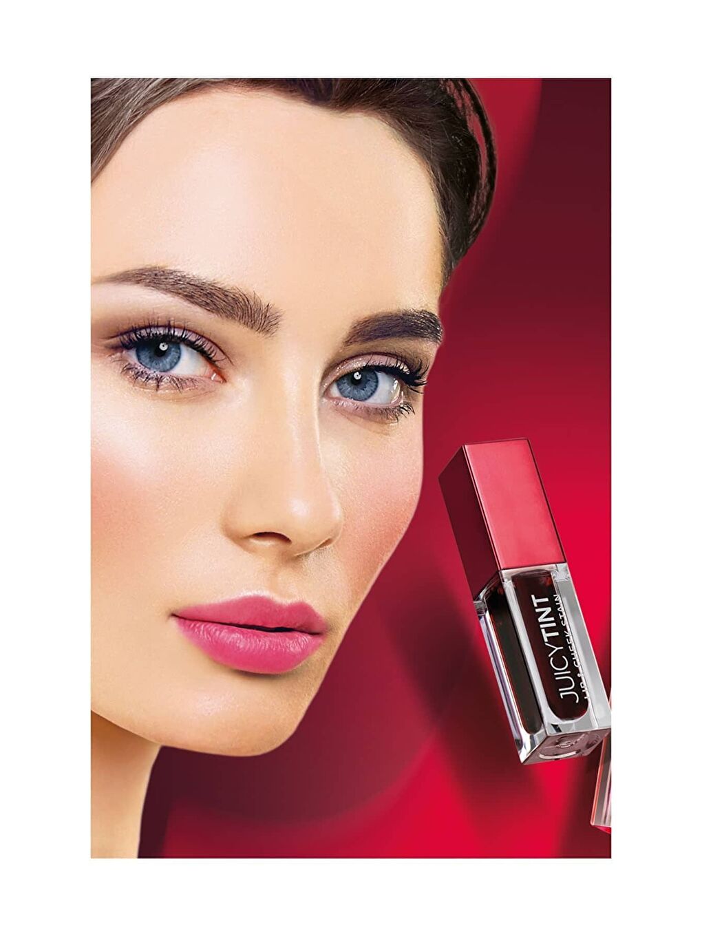 Juicy Tint Lip & Cheek Stain No: 03 Ruby Rose - Ruj & Allık-5