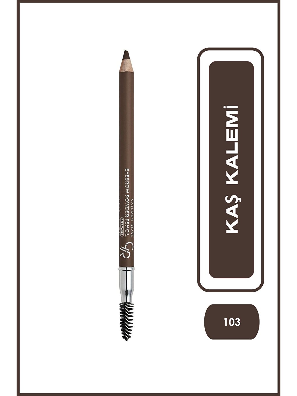 Eyebrow Powder Pencil Kaş Kalemi 103 Taupe