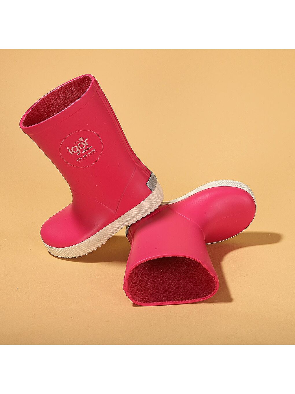 Fuşya Splash Nautico Kız Çocuk Su Geçirmez Yağmur Kar Çizmesi W10107-1