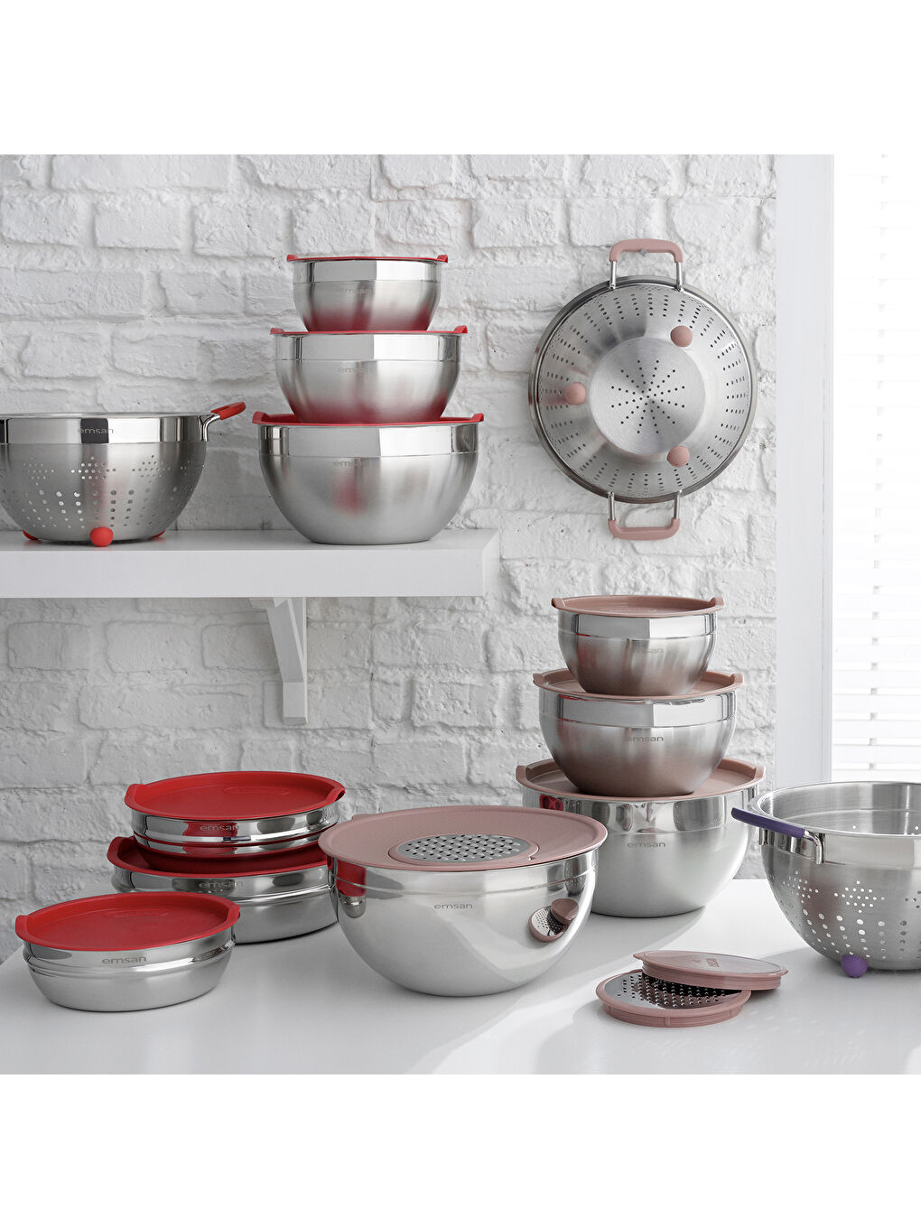 Demre 3 in 1 Siyah Çok Amaçlı Karıştırma ve Saklama Kabı-9