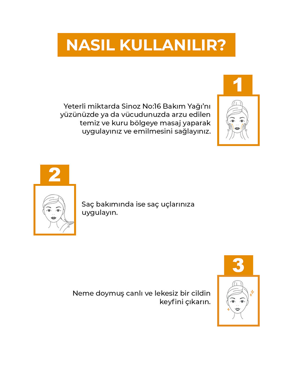 No:16 Nemlendirici Besleyici Yenileyici Işıltı Verici Mucizevi Onarıcı Bakım Yağı 100 ML-3