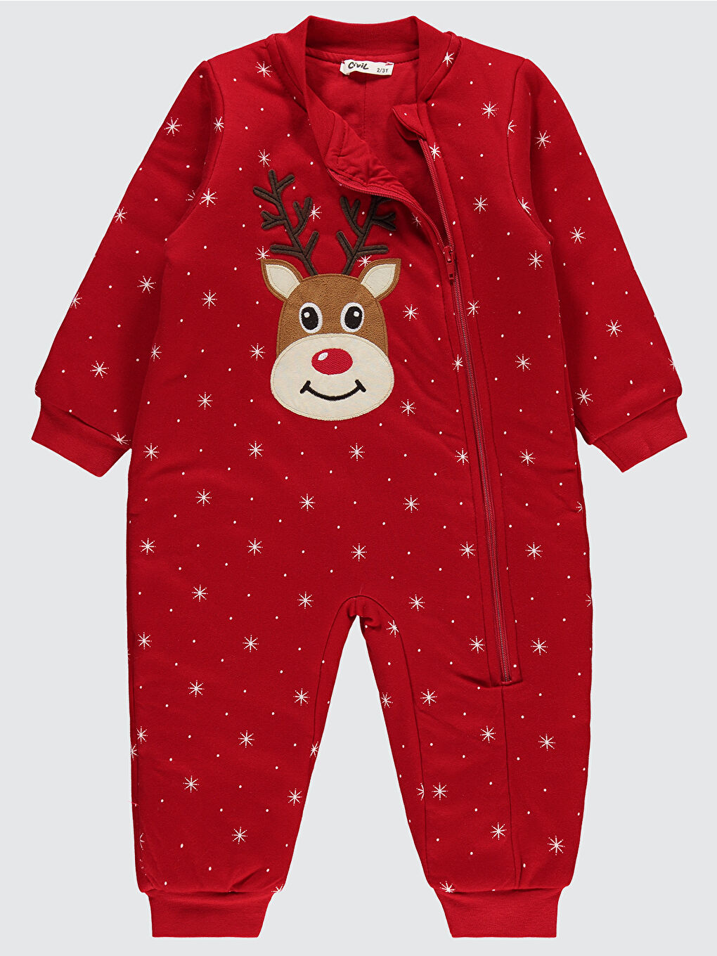 Girls Kız Çocuk Uyku Tulumu 2-5 Yaş Kırmızı-1