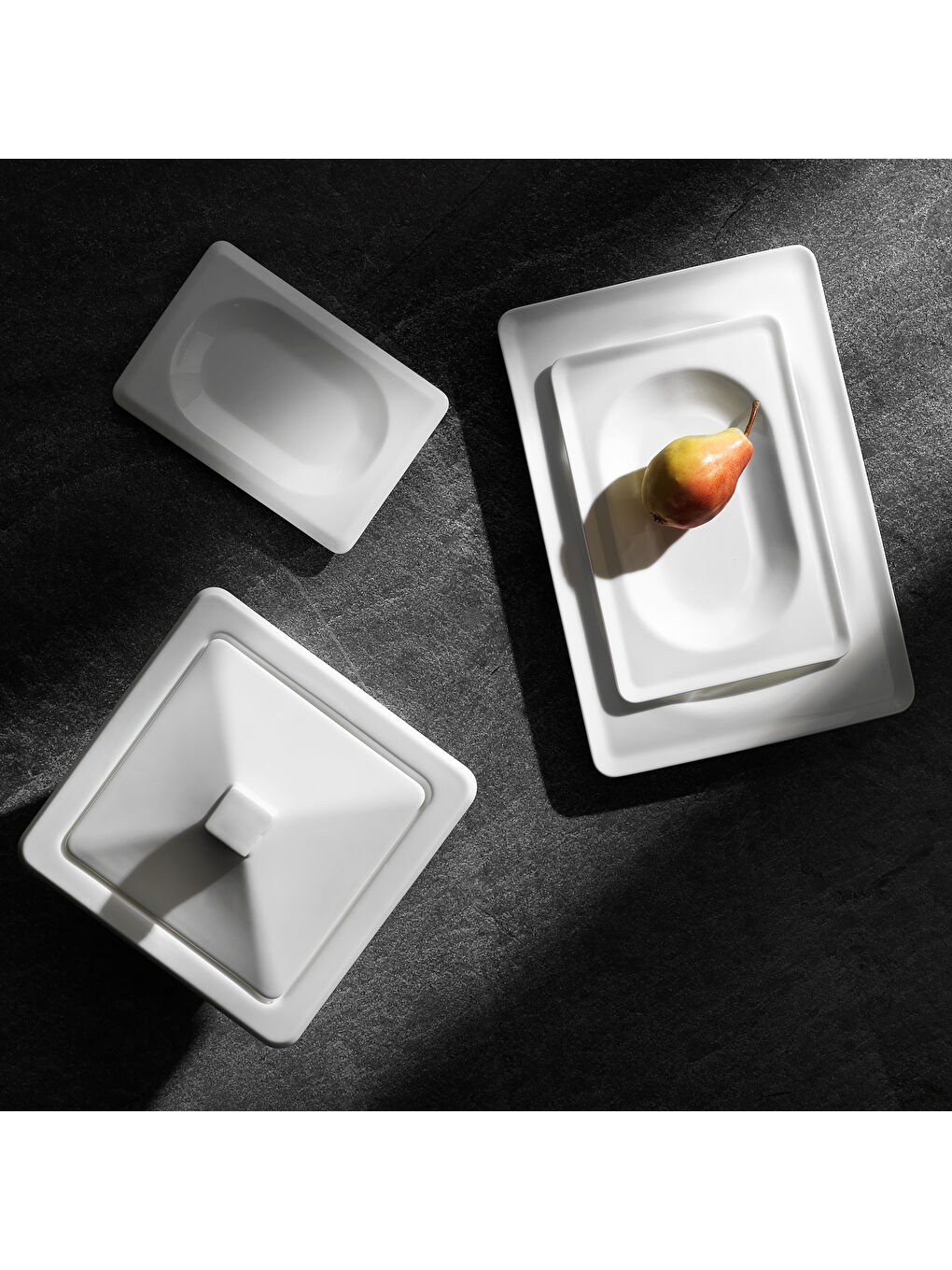 Blanc Bone Yemek Takımı 60 Parça-Beyaz-1