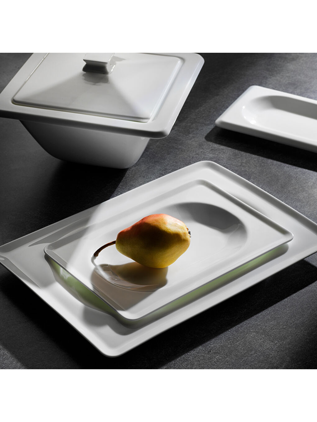 Blanc Bone Yemek Takımı 60 Parça-Beyaz-3