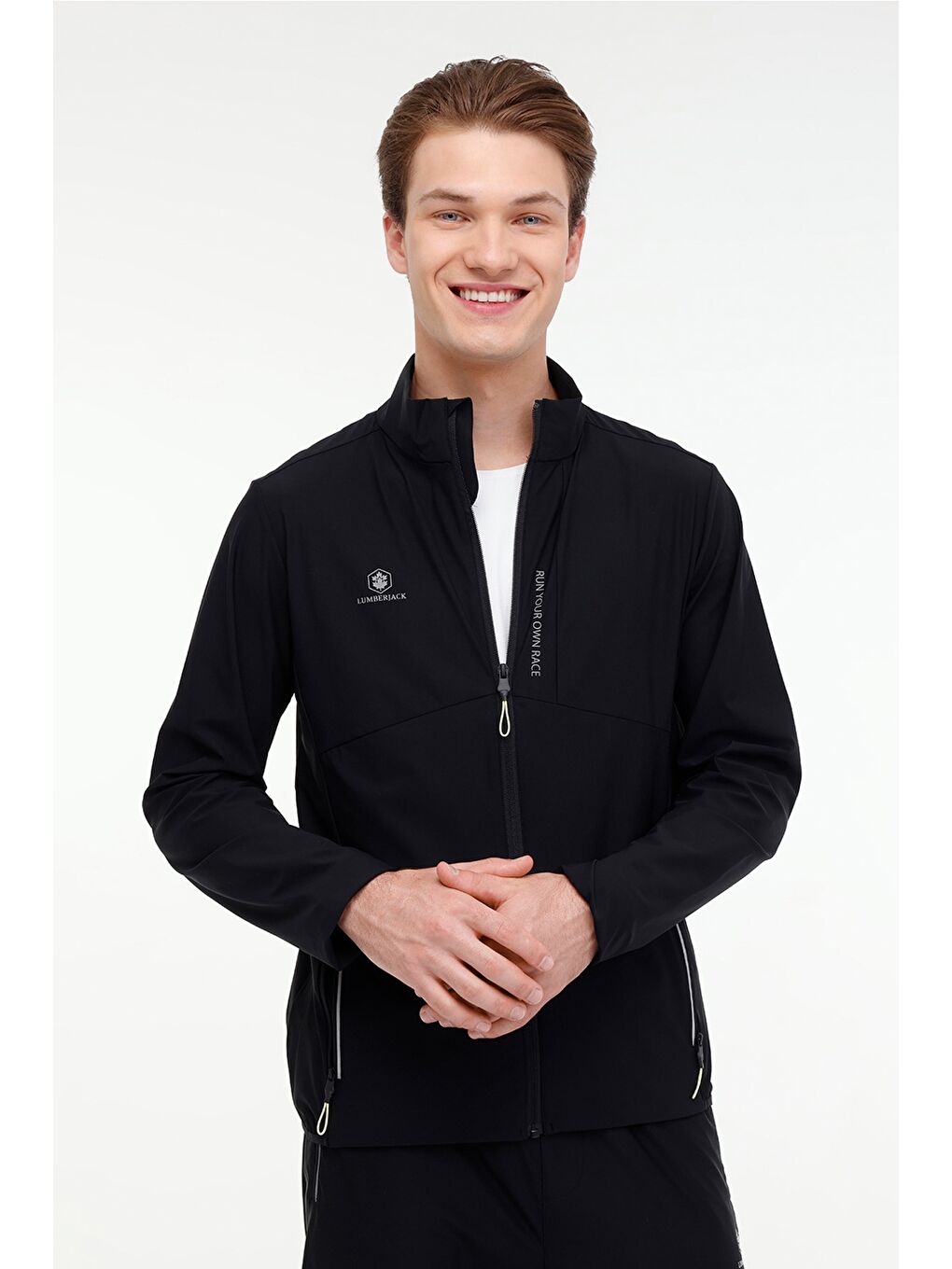 ML QUANE 18PRF2026 4FX Siyah Erkek Eşofman Üstü