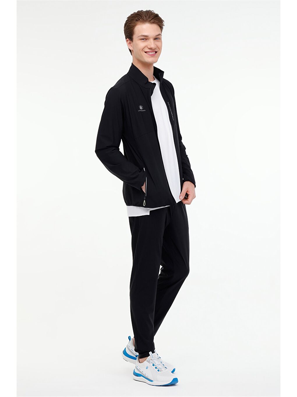 ML QUANE 18PRF2026 4FX Siyah Erkek Eşofman Üstü-2