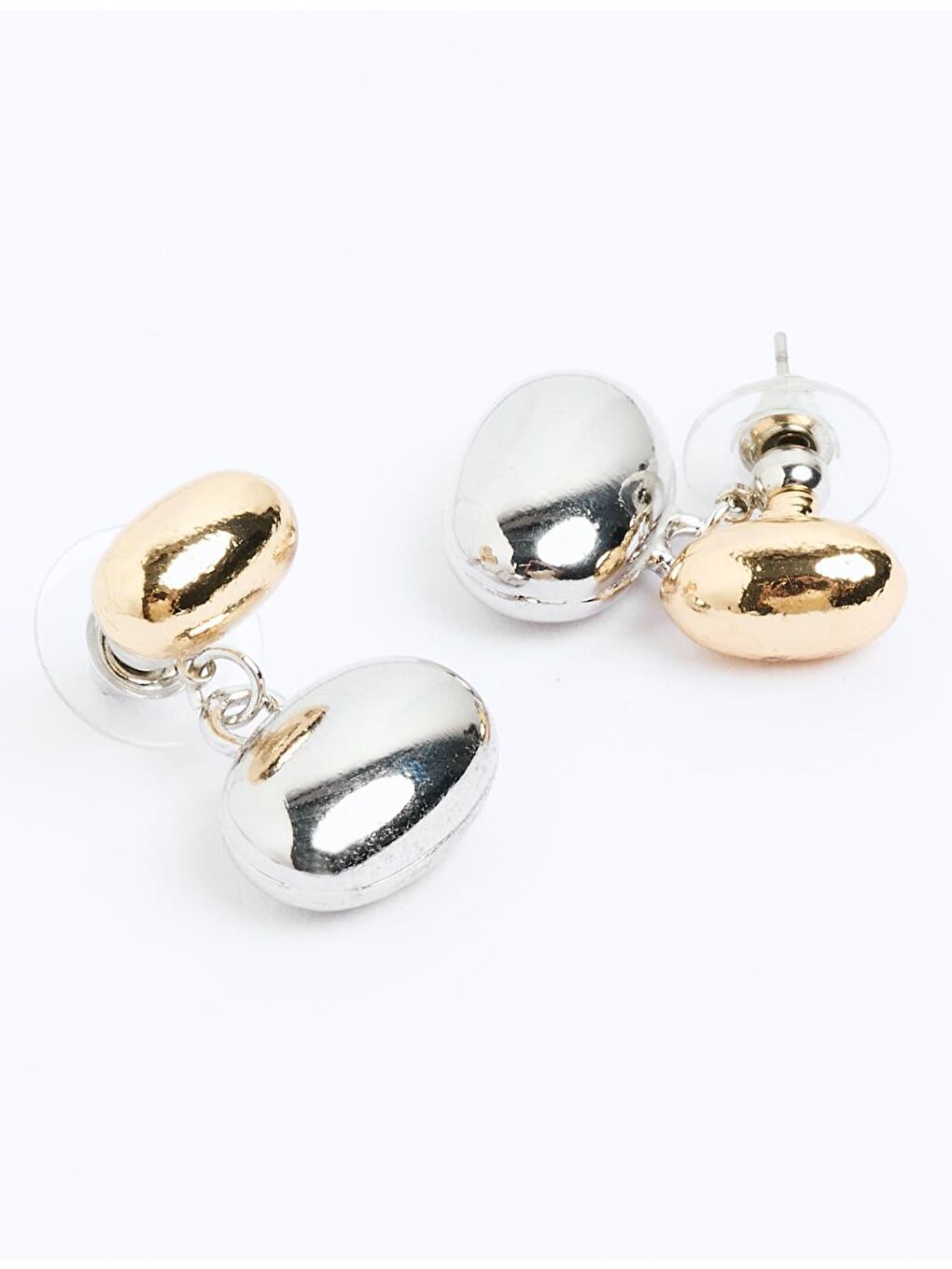 Karışık Yonca Figürlü Parlak Küpe-1