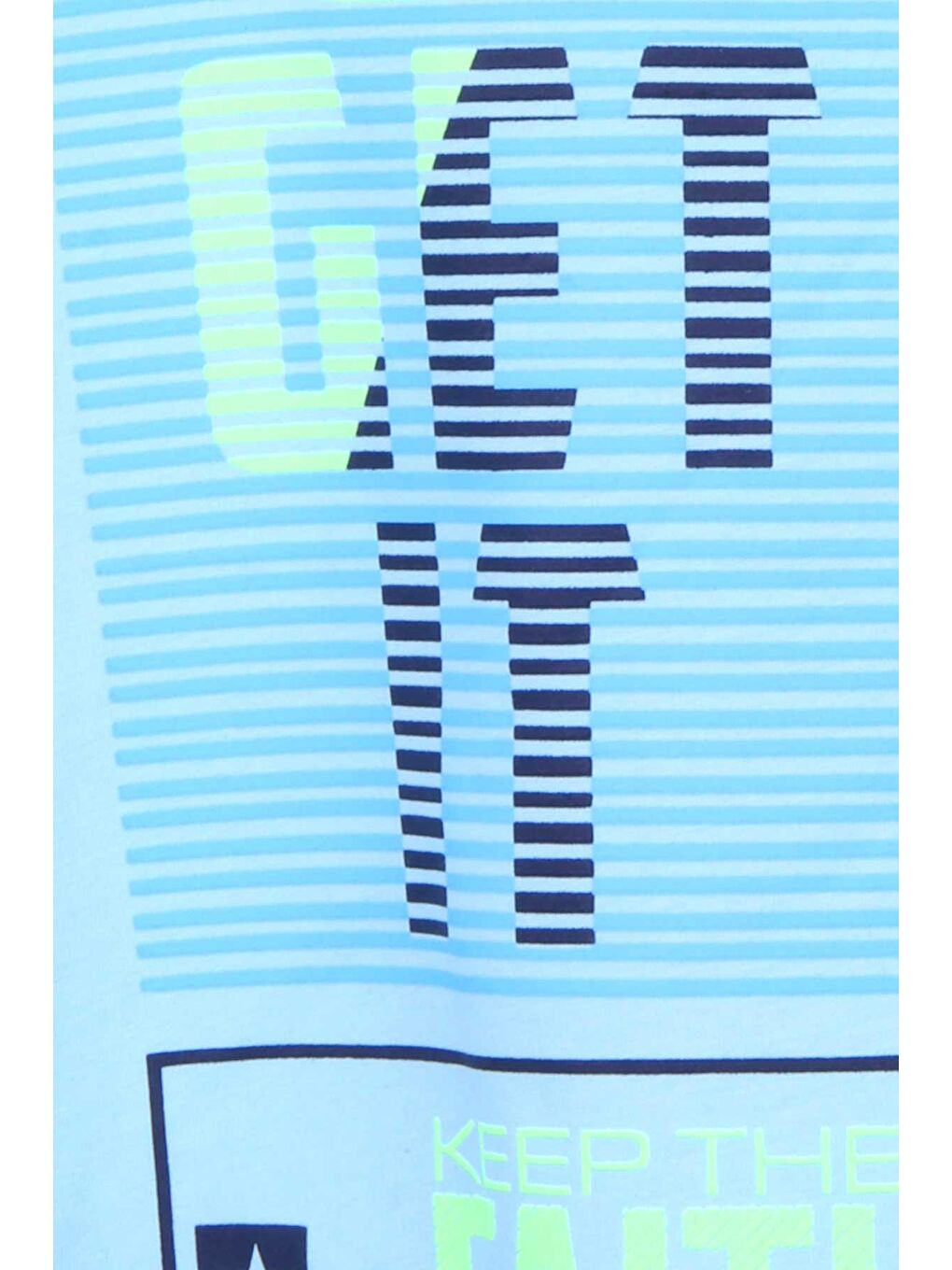 Erkek Çocuk Tişört Baskılı Açık Mavi (11 Yaş)-3