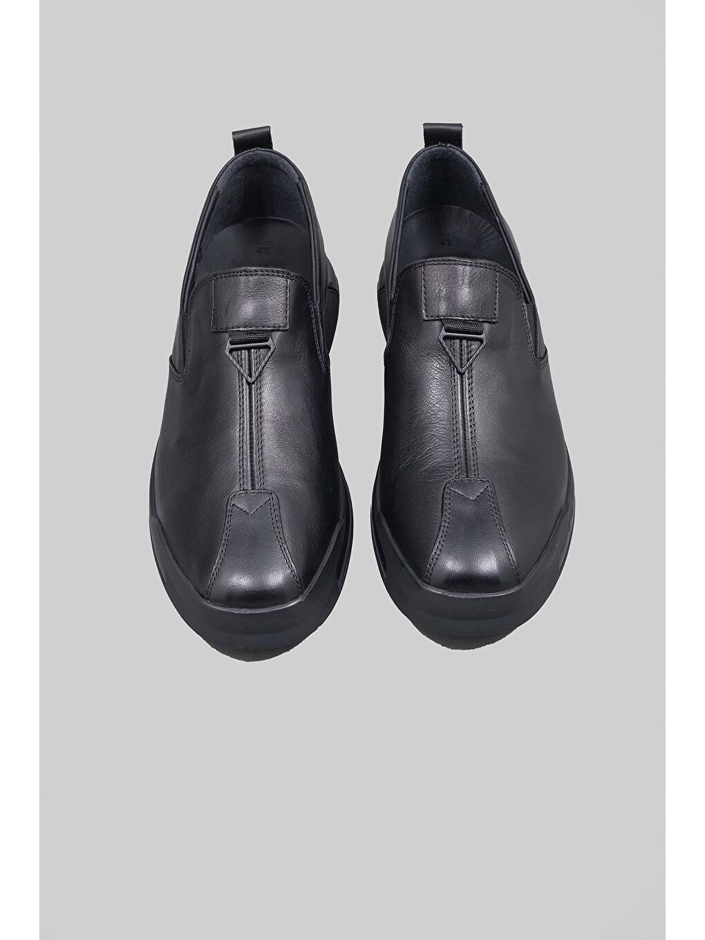 Siyah Jeezy Hakiki Deri Günlük Ayakkabı Erkek