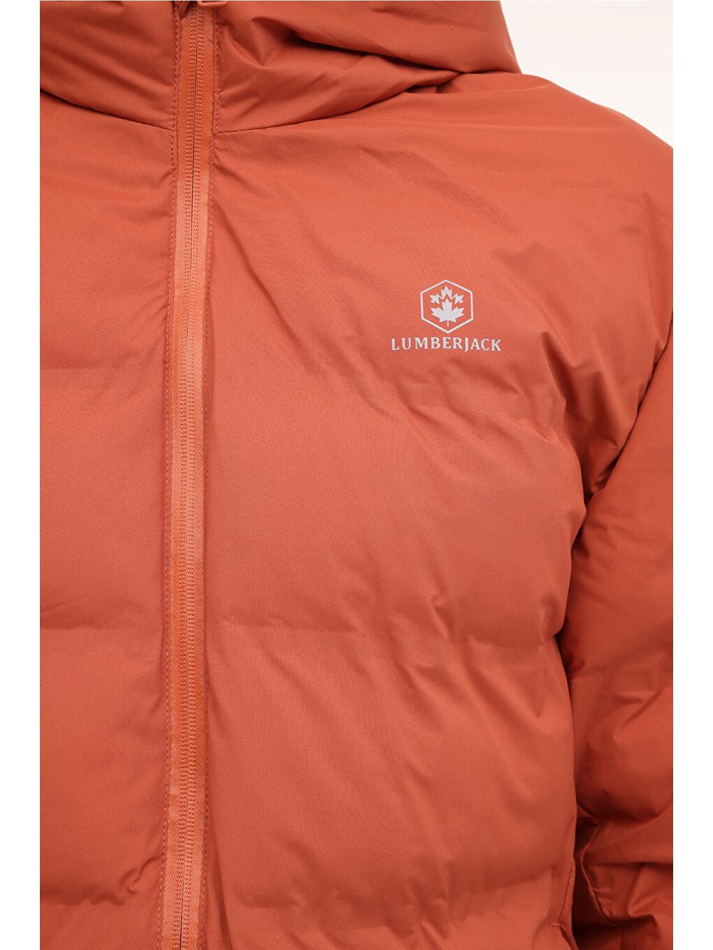 Kırmızı ML NOLAN COAT 2SN22 4PR Kiremit Erkek Kısa Kapüşonlu Kaban-4