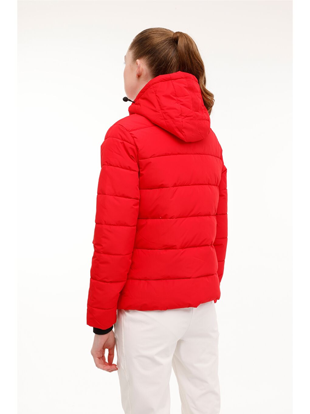 WL APRESKI 2SN31 4PR Kırmızı Kadın Kısa Kaban-1