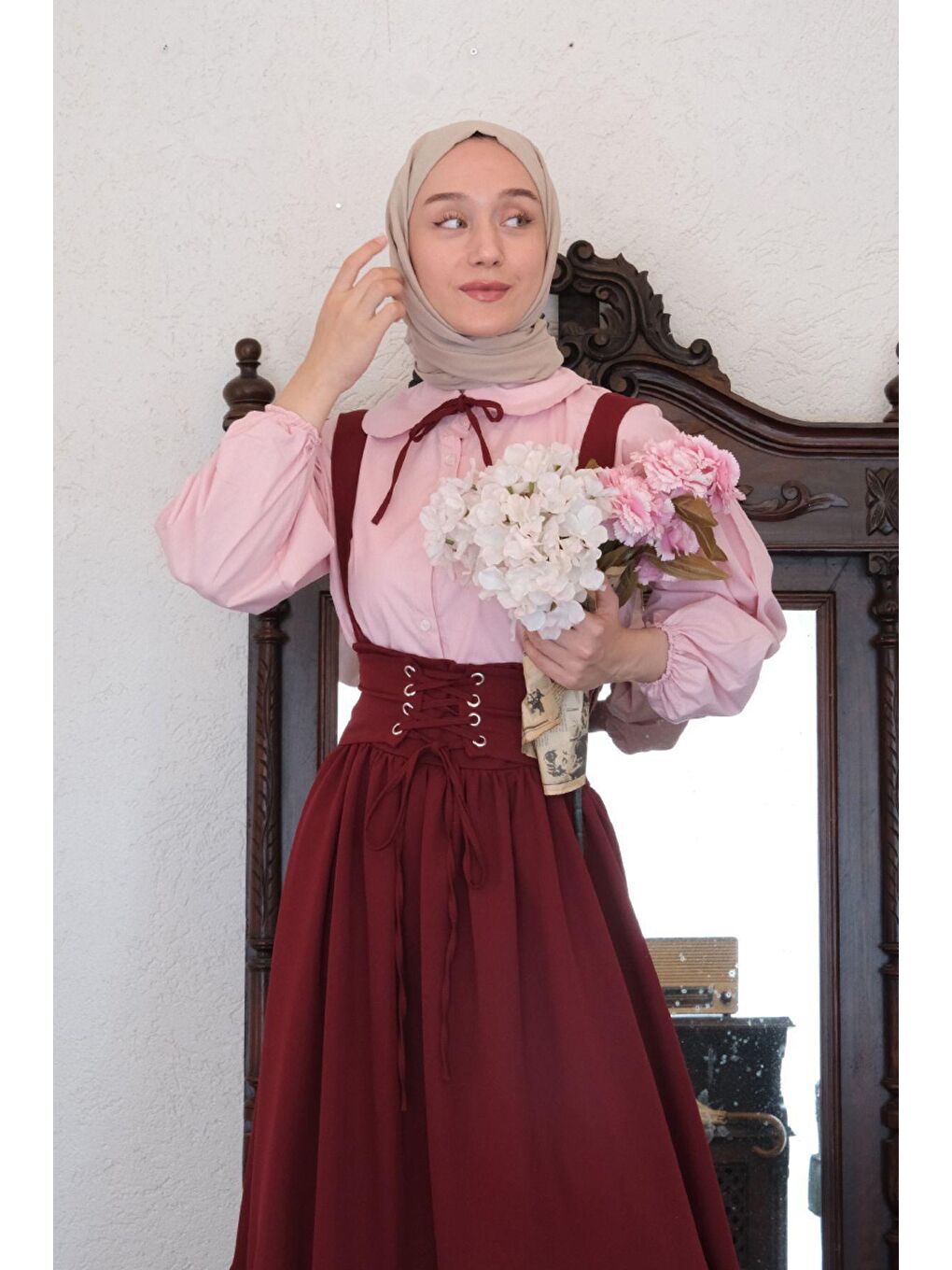 Bordo Kuşgözlü Jile-2