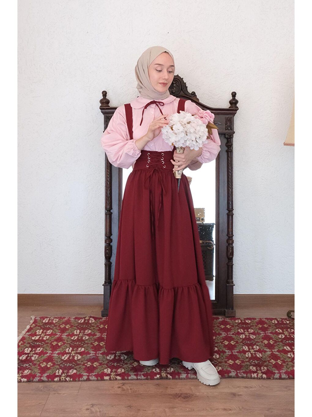 Bordo Kuşgözlü Jile-4