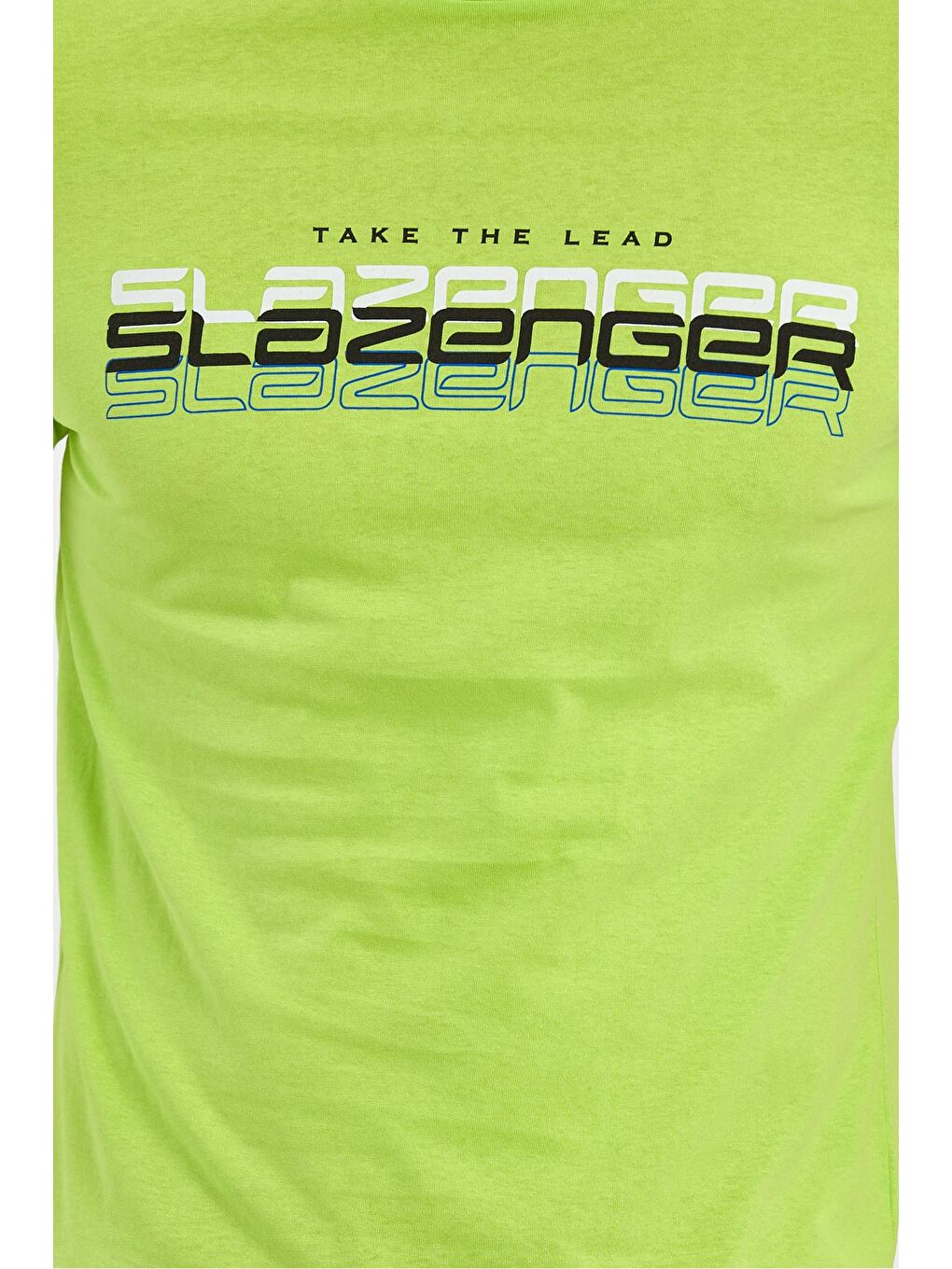 SLAZENGER Limon Sarısı PALLU Erkek T-Shirt Limon - 4